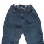 Granatowe spodnie jeansowe 134