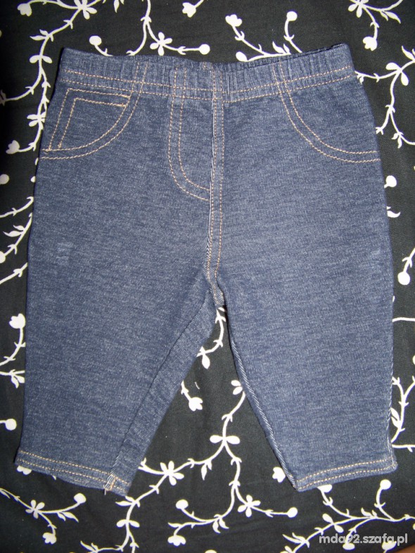 Legginsy imitujące jeansy 56