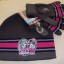 Czapka plus rękawiczki z logo Monster High
