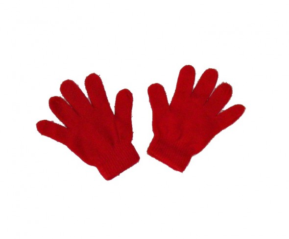 Rękawiczki czerwone 4 do 7lat