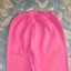 spodnie różowe 80cm