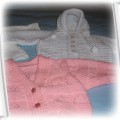 różowy sweterek 036 miesiące