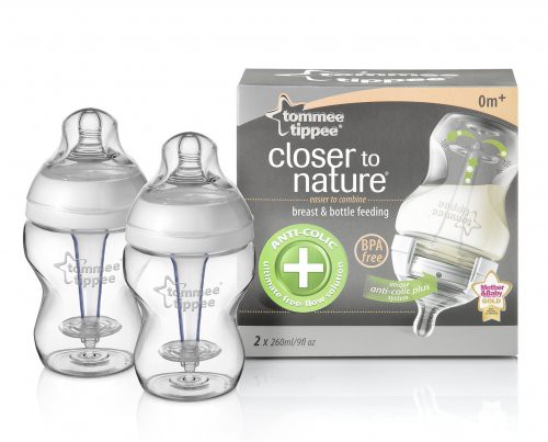 Nowa butelka antykolkowa tommee tippee 260 ml