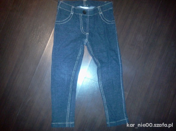 legginsy ala jeans na 3 4 latka