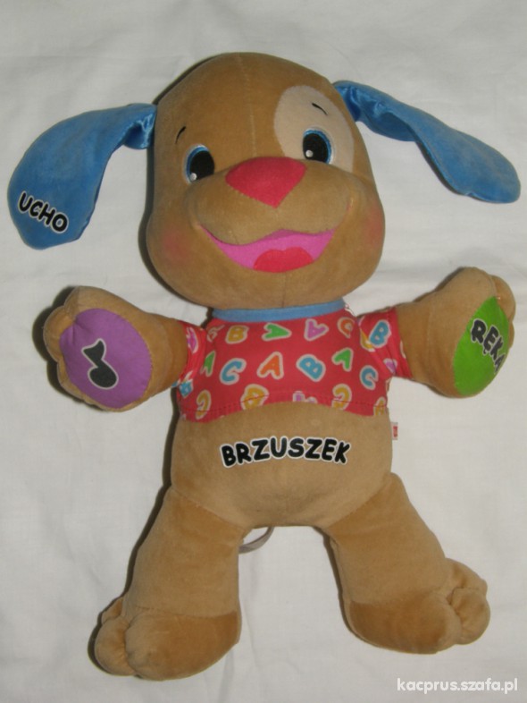 Szczeniaczek Uczniaczek Fisher Price jezyk Polski