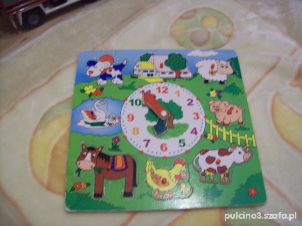 Puzzle drewniane farma