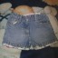 Dżinsowe krótkie spodenki rozm 104