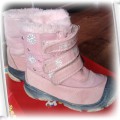 Kozaczki zimowe 22 dla dziewczynki