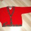 czerwony sweterek na święta