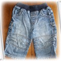 MINI MODE spodenki jeansowe dla NIEGO rozm 68 74