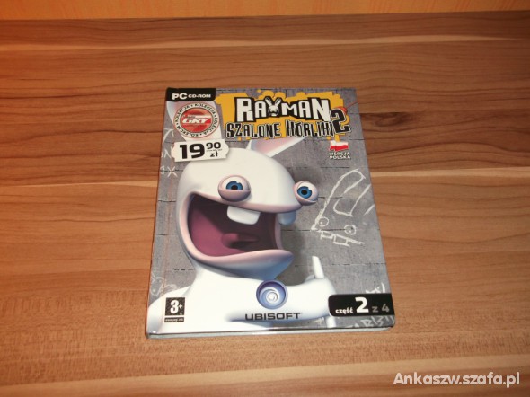 Gra PC CD ROM Rayman Szalone Króliki 2