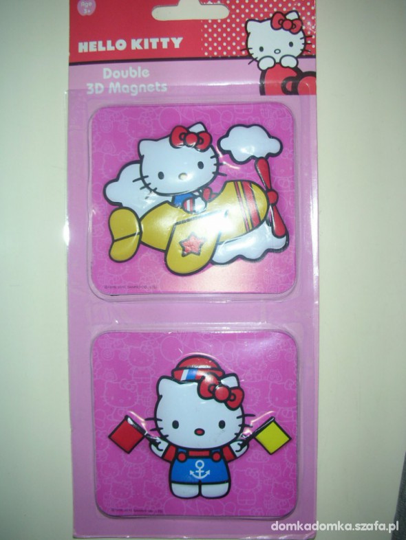 Magnesy 3D Hello Kitty 2 w komplecie