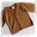 Nowy brązowy sweterek dla chłopca 74