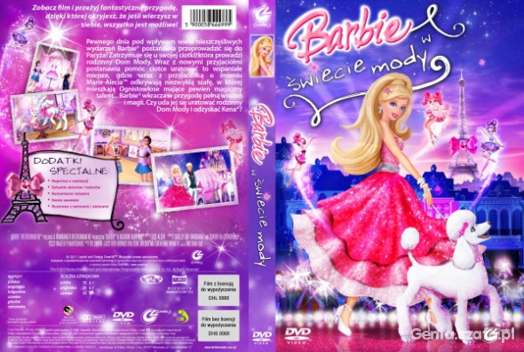 Barbie w świecie mody Plyta DVD