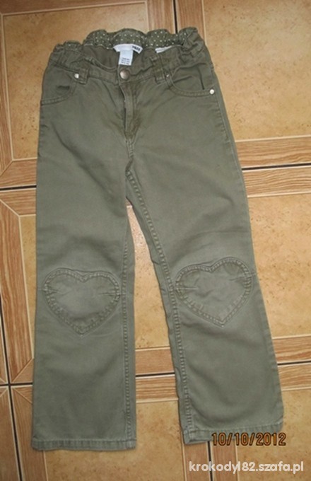 spodnie h&m 116cm