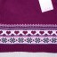 Nowy fioletowy sweterek z kapturem 68 i bluzka