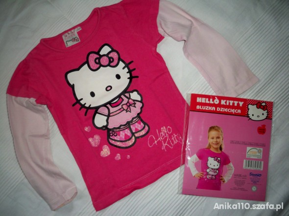 r 110 na 116 Hello Kitty bluzka