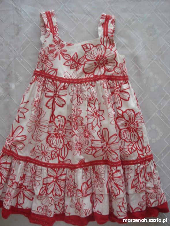 WYPRZEDAŻ Sukienka Święta 86 92 cm