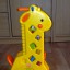 Żyrafa pełna klocków fisher price