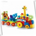 Fisher Price Duży Pociąg Zaskakujących Zwierząt