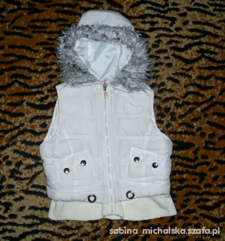 Super modny bezrękawnik 116 122