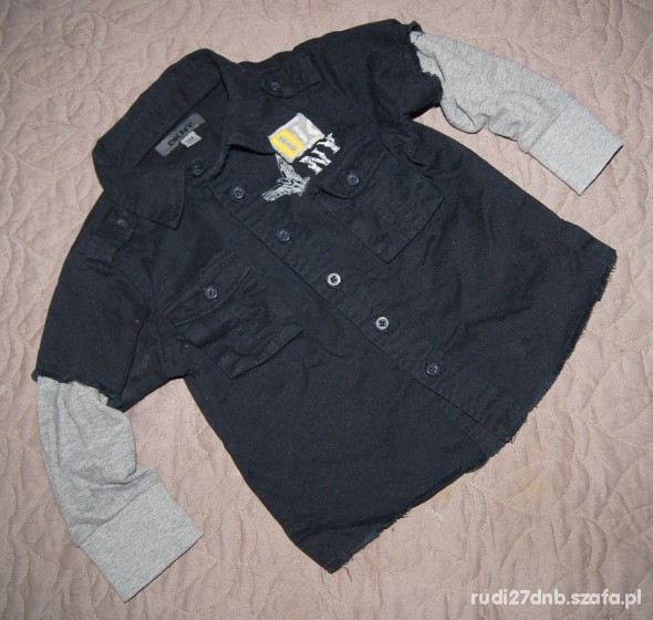 DKNY koszula 2w1 dla chłopca rozm 80