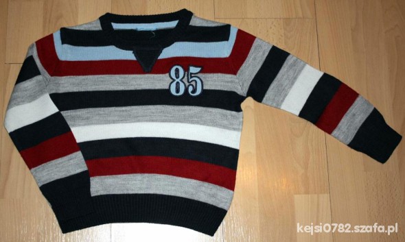 Topolino 104 fajny chłopięcy sweterek
