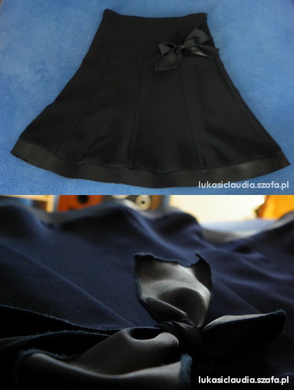Elegancka czarna spódniczka