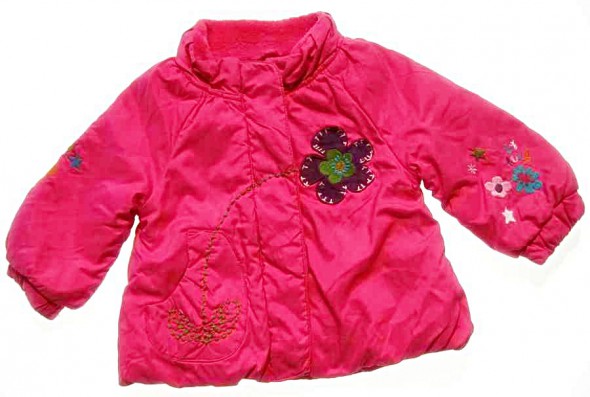 NEXT śliczna kurteczka różowa bombka 104