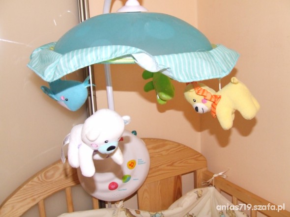 Fantastyczna karuzela Fisher Price z projektorem