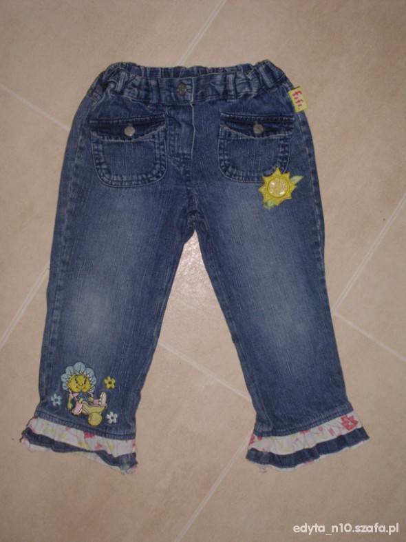 LadyBird Śliczne spodnie FIFI r 98 i gratis