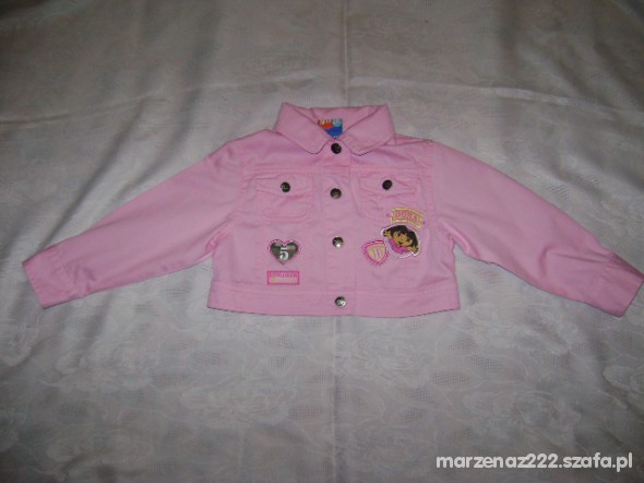 Bluza Dora roz 3 lata 98 cm