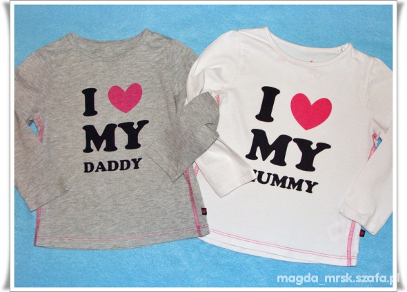 2 bluzeczki Mothercare