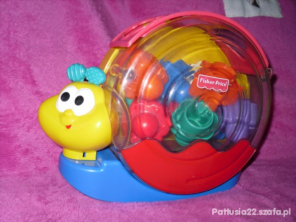 Ślimak smakosz klocków FISHER PRICE