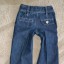 NEXT spodnie jeansowe wysokie guziki 98