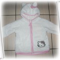 H&M Hello Kitty Biały Mięciutki Polar 80 cm