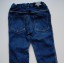 jeansowe rurki z przeszyciami 98