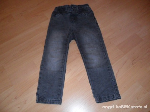 Spodnie rurki jeans rozmiar 104