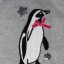 Śliczna tuniczka z pingwinem 74cm