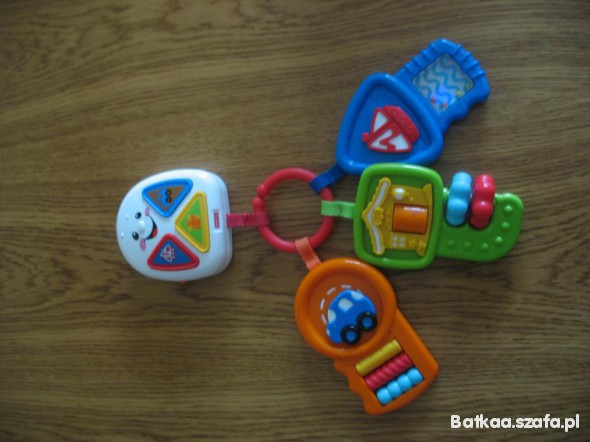 FISHER PRICE UCZĄCE KLUCZYKI PO POLSKU