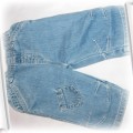 Next spodnie jeansowe 74 cm niebieskie