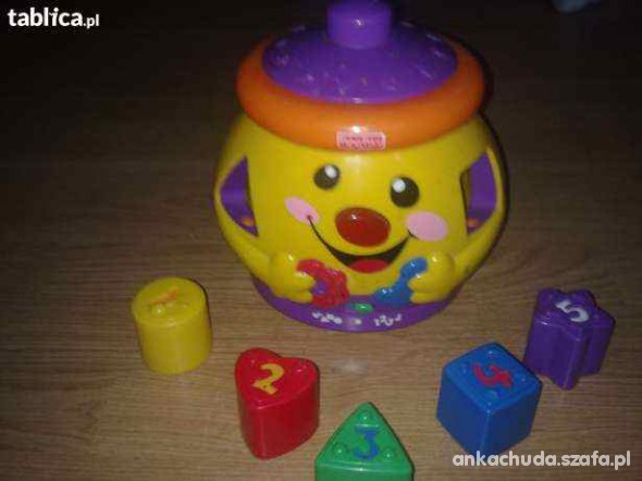GARNUSZEK NA KLOCUSZEK FISCHER PRICE