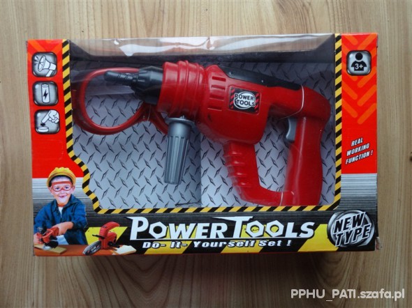 wiertarka power tools wydaje dźwięki narzędzi