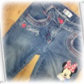 Spodnie Jeansowe Disney Minnie 128
