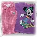 2 bluzeczki 86 92 z Myszką Minnie