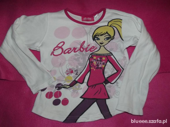 Bluzeczka Barbie 110 116