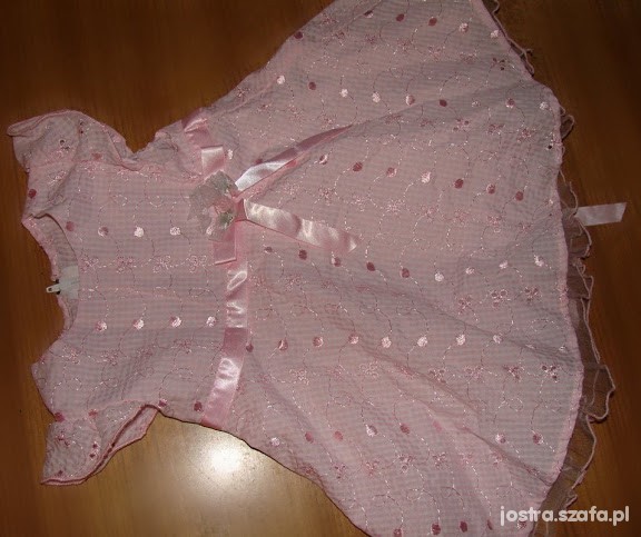 Sukienka kupiona w USA Bonnie Baby 12mcy raz ub