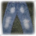 jeansy rurki mega przetarcia