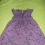 fioletowa sukienka 98cm