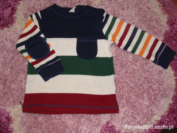 bluzeczka hm 80 z łatami